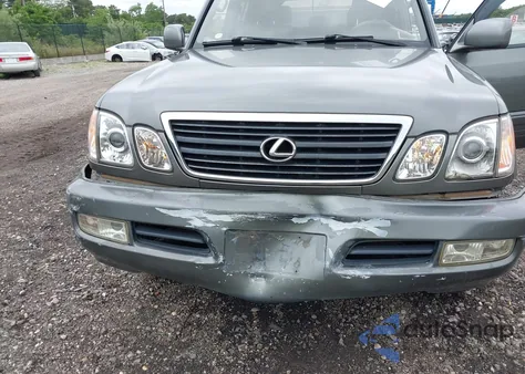 1999 Lexus Lx 470 from USA, damaged, VIN JT6HT00W0X0045181